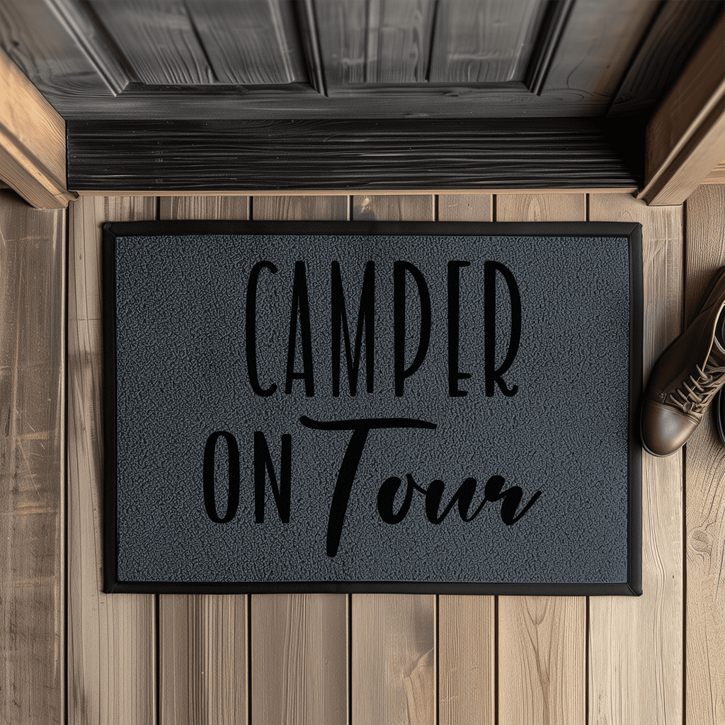Fußmatte "Camper on Tour"