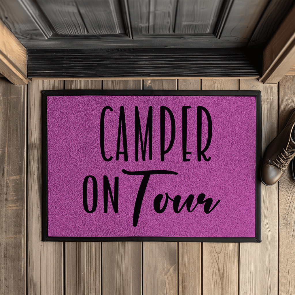 Fußmatte "Camper on Tour"