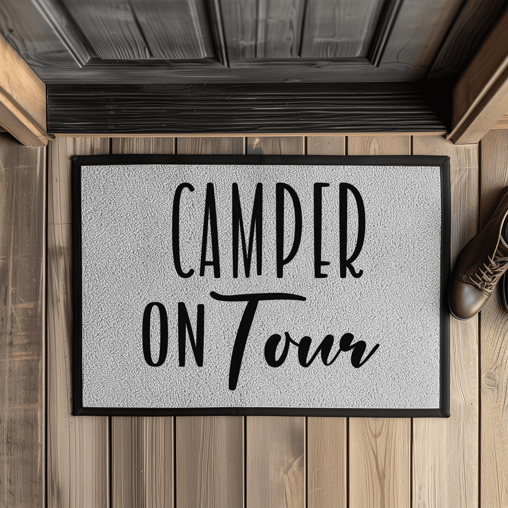 Fußmatte "Camper on Tour"