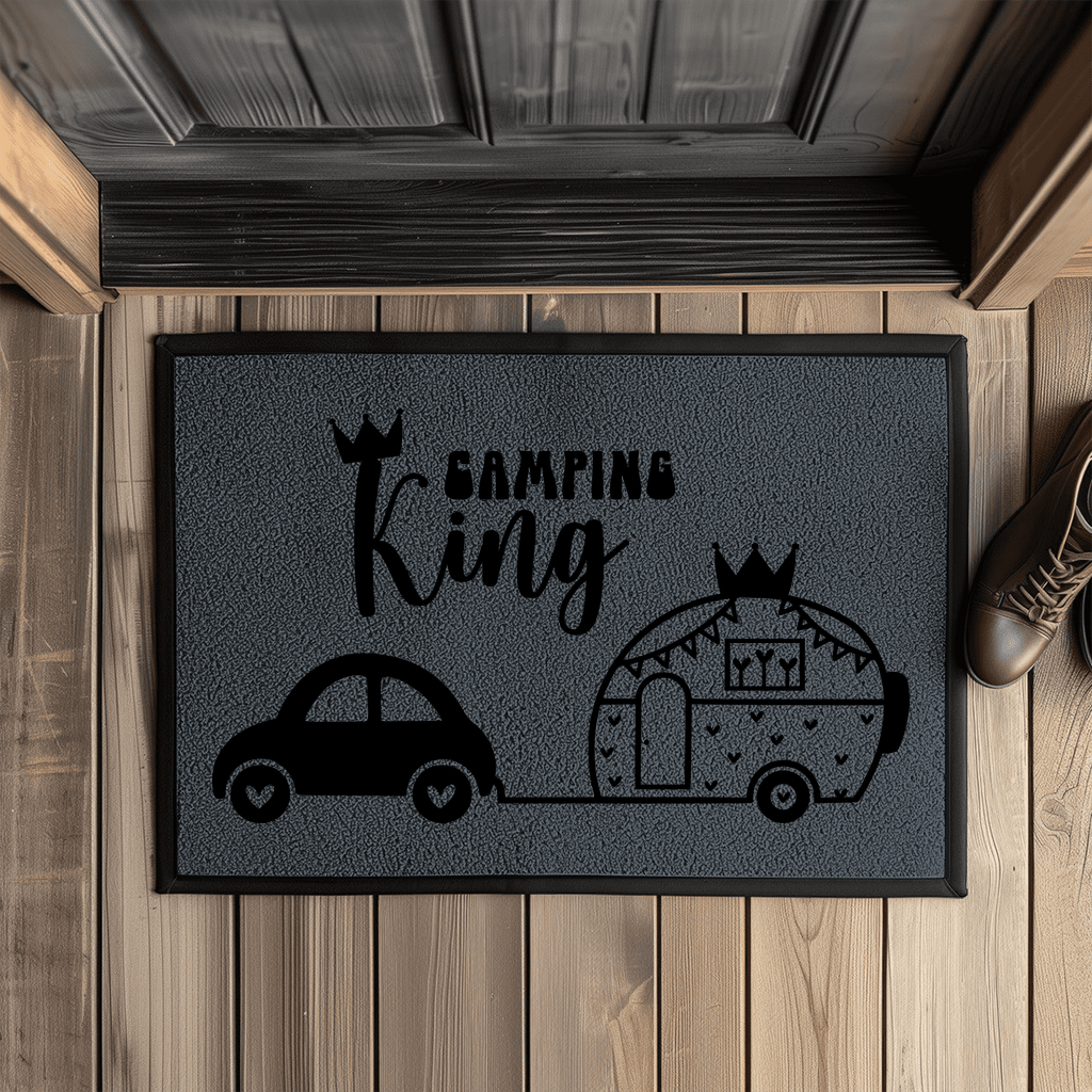 Fußmatte "Camping King"