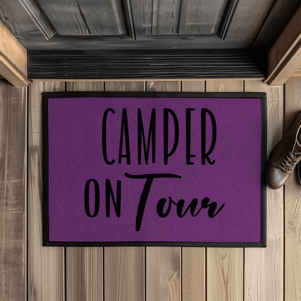 Fußmatte "Camper on Tour"
