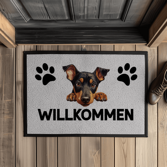 Fußmatte "Dobermann"