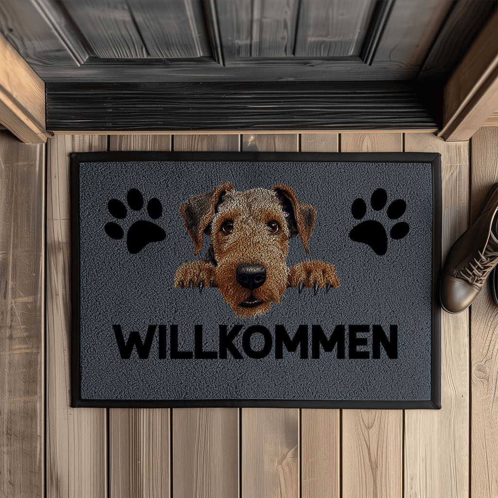 Fußmatte "Airedale Terrier"