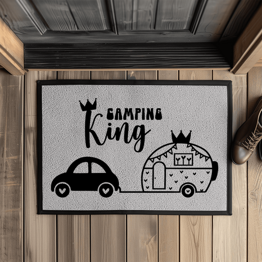 Fußmatte "Camping King"